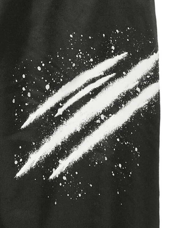 Plein Sport Zwembroek met logoprint - Zwart