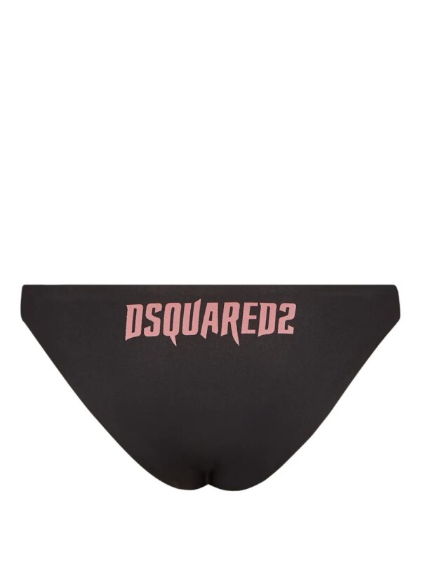 DSQUARED2 Bikinislip met logoprint - Grijs