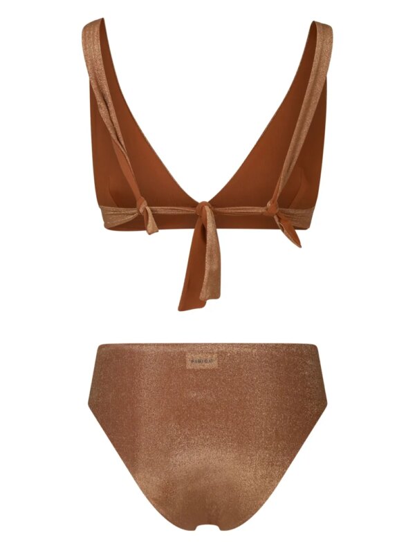 Fisico Lurex bikini - Bruin