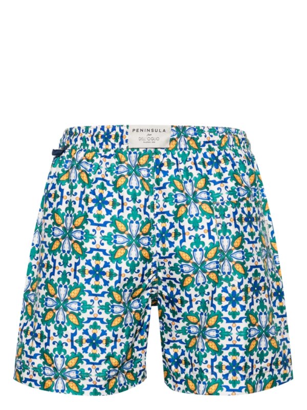 PENINSULA SWIMWEAR Cala Felce zwembroek met print - Wit