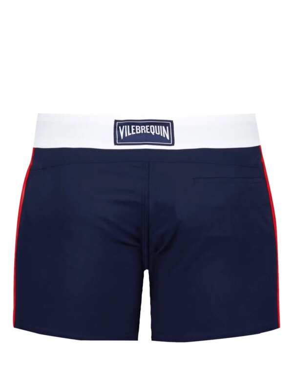 Vilebrequin Zwembroek met colourblocking - Blauw