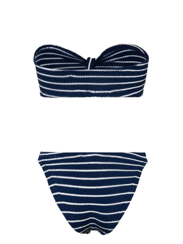 Hunza G Gekreukte bikini - Blauw