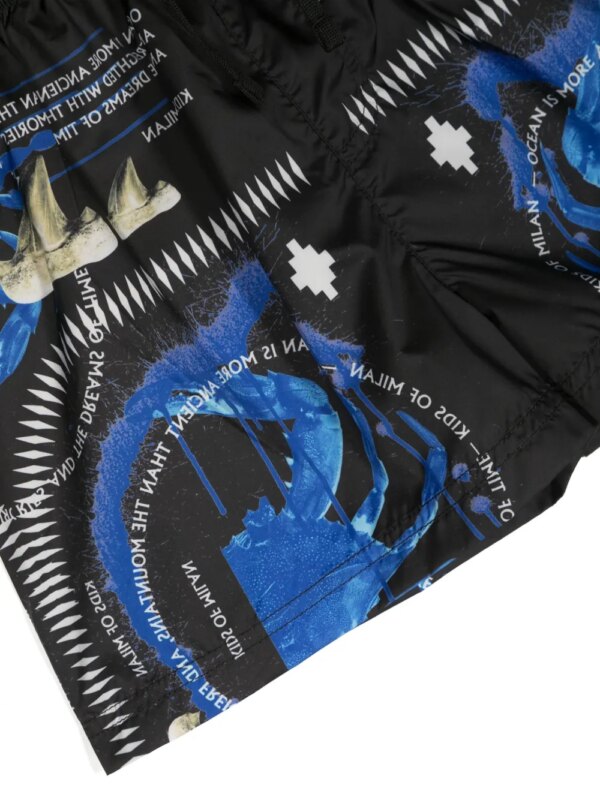 COUNTY OF MILAN KIDS Zwembroek met print - Blauw