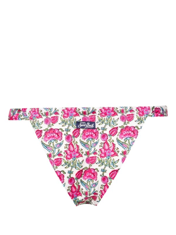 MC2 Saint Barth Bikinibroek met bloemenprint - Beige