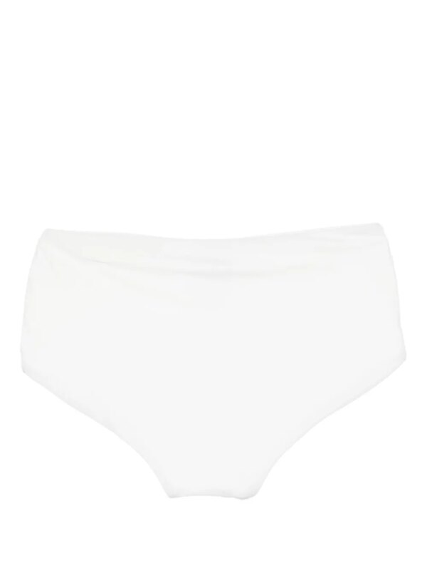 Christopher Esber Bikinislip met ruches - Wit