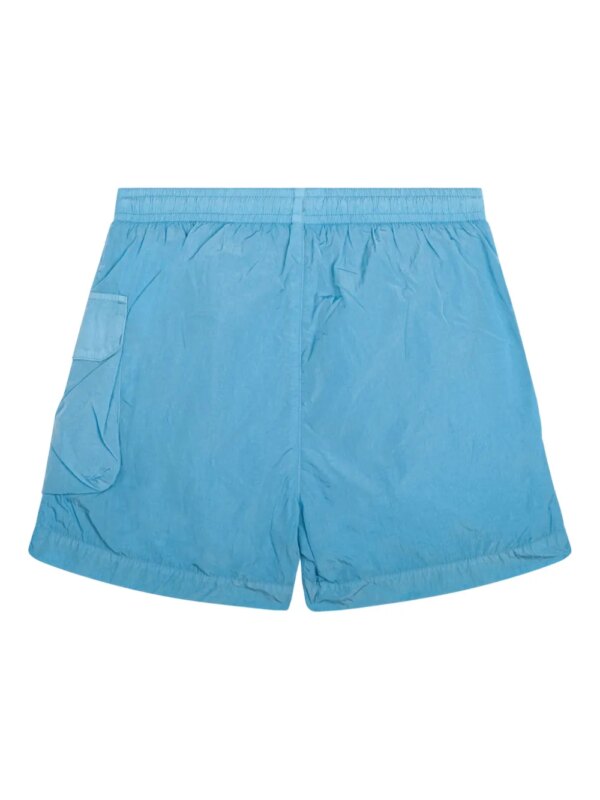 C.P. Company Kids Zwembroek met lensdetail - Blauw