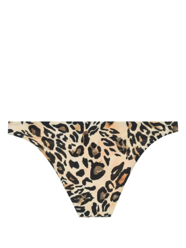 Nanushka Bikinislip met luipaardprint - Beige