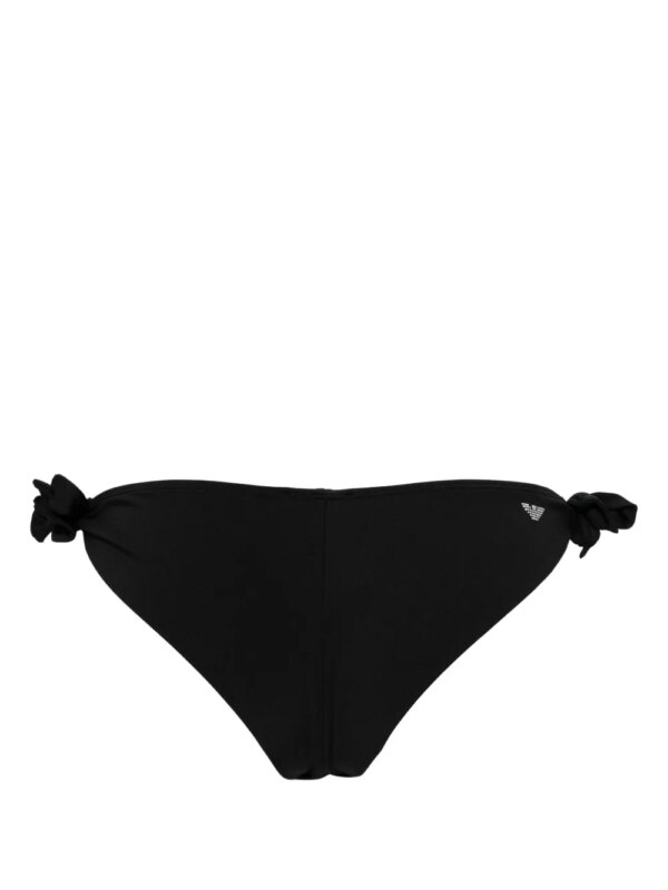 Emporio Armani Bikinislip met gestrikte zijkant - Zwart