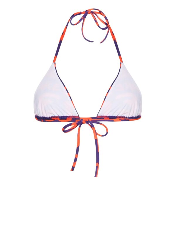 DSQUARED2 Bikinitop met logoprint - Paars