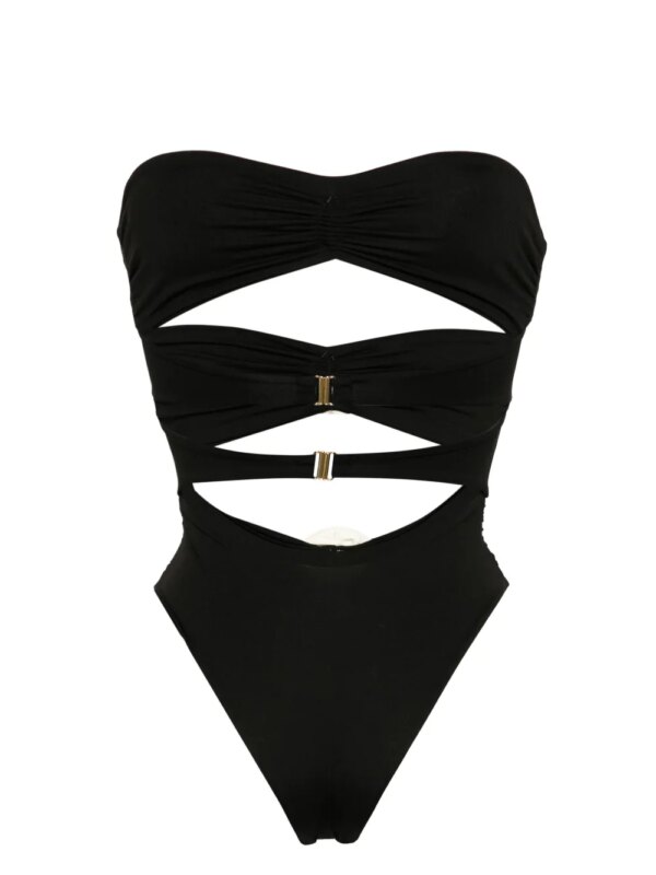 La Reveche Uitgesneden badpak - Zwart