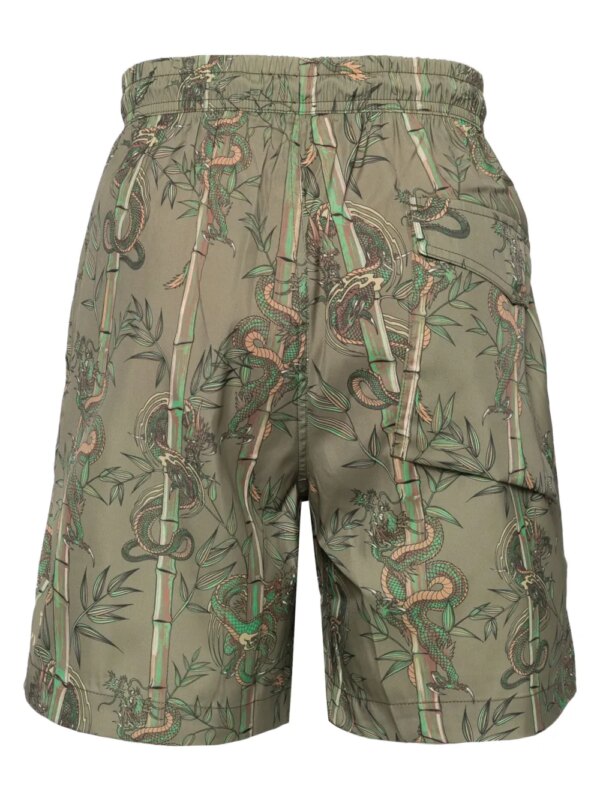 Maharishi Dragon Bamboo zwembroek - Groen