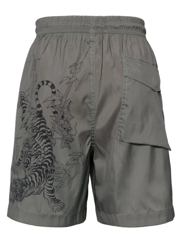 Maharishi Bamboo Tiger zwembroek - Groen