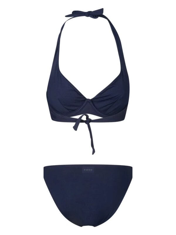Fisico Bikini met halternek - Blauw