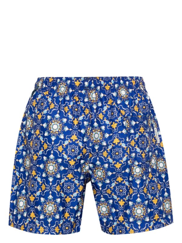 PENINSULA SWIMWEAR Zwembroek met patroon - Blauw