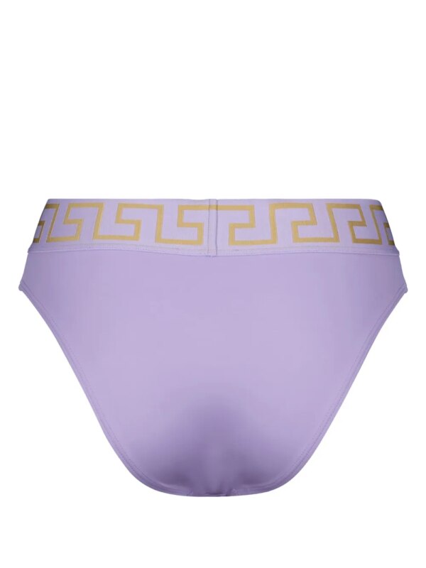 Versace Bikinislip met Greca-print - Paars