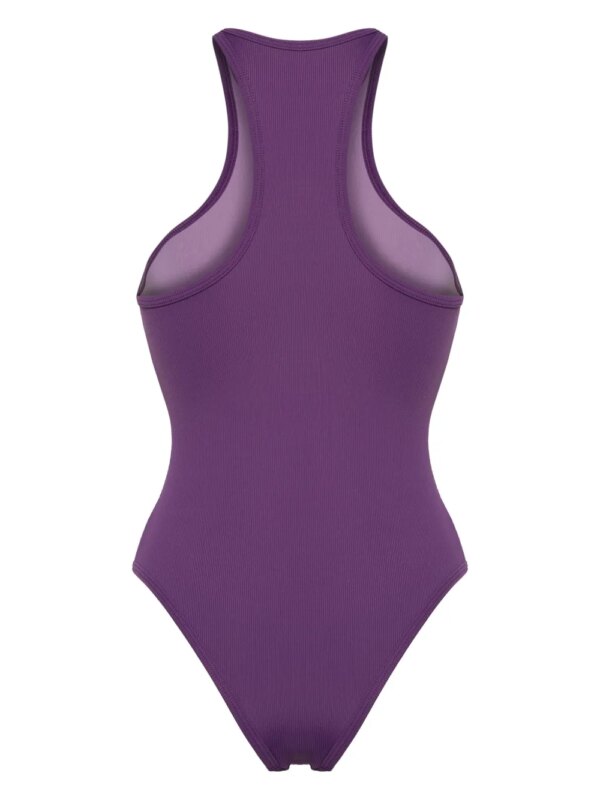 The Attico Badpak met racerback - Paars