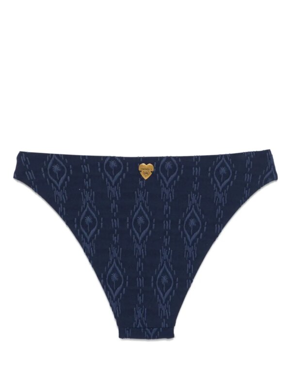 TWINSET Bikinislip met reliëf - Blauw