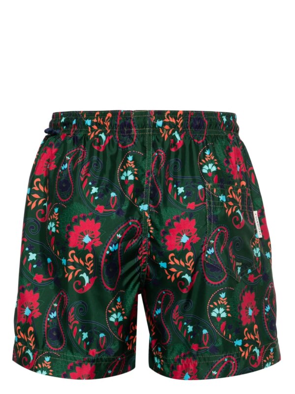 PENINSULA SWIMWEAR Casablanca zwembroek met paisley-print - Groen