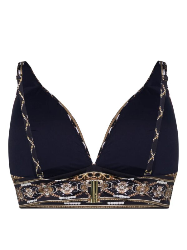 Camilla Bikini met print - Blauw