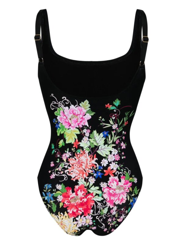 Johnny Was Metalli Notte tanksuit - Zwart