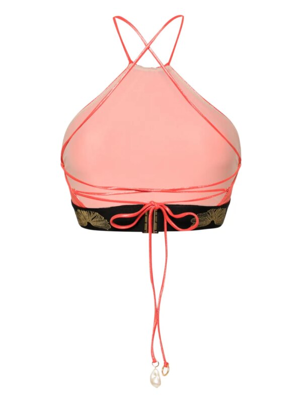 Maria Lucia Hohan Zaha bikinitop - Oranje