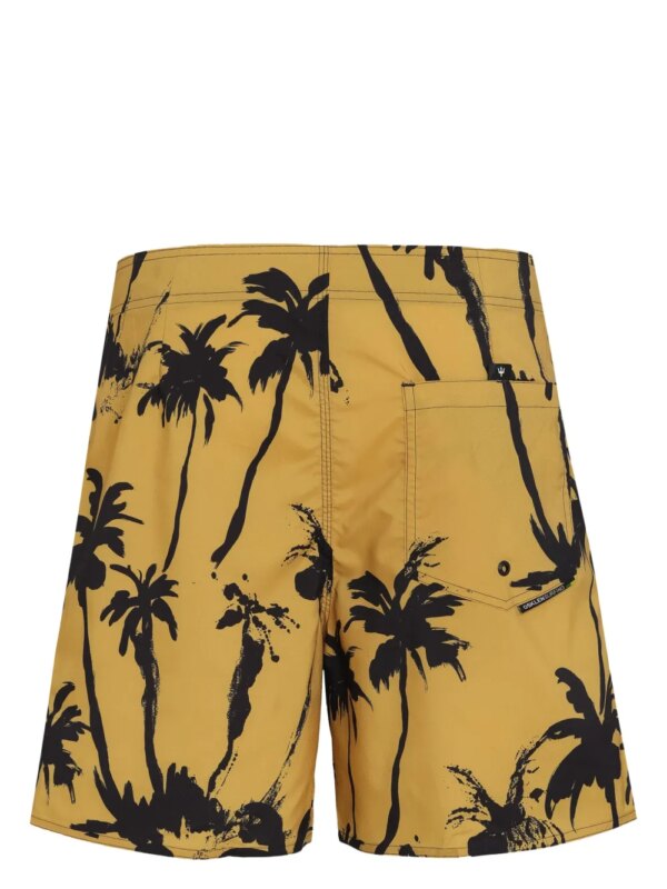 Osklen Surf Aquaone Rorschach bermuda zwembroek - Geel
