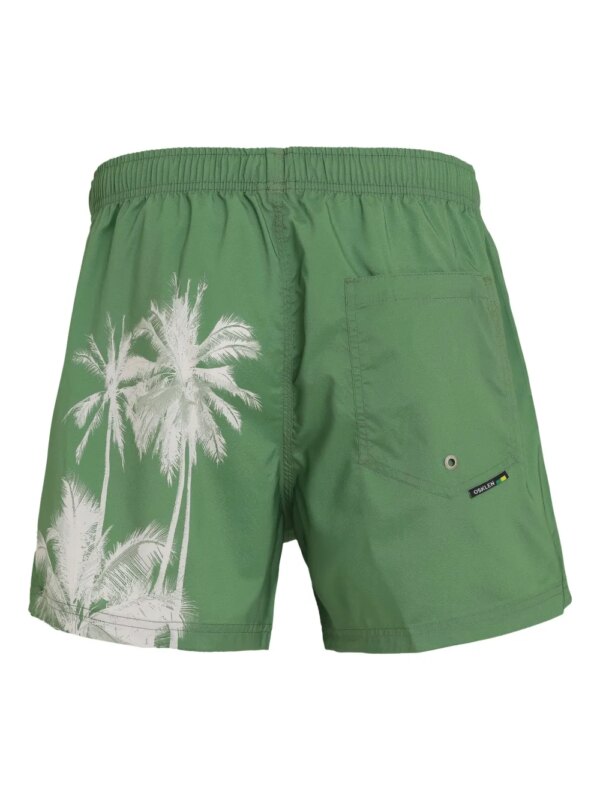 Osklen Zwembroek met elastische taille - Groen