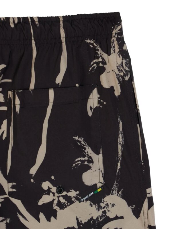 Osklen Aquaone Rorschach zwembroek - Zwart