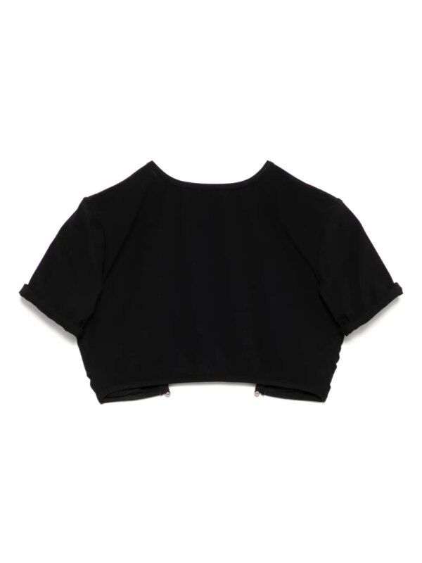 Christopher Esber T-shirt met print - Zwart