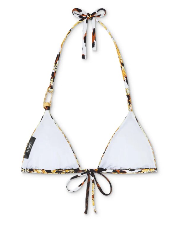 Versace Wild Barocco bikinitop - Zwart