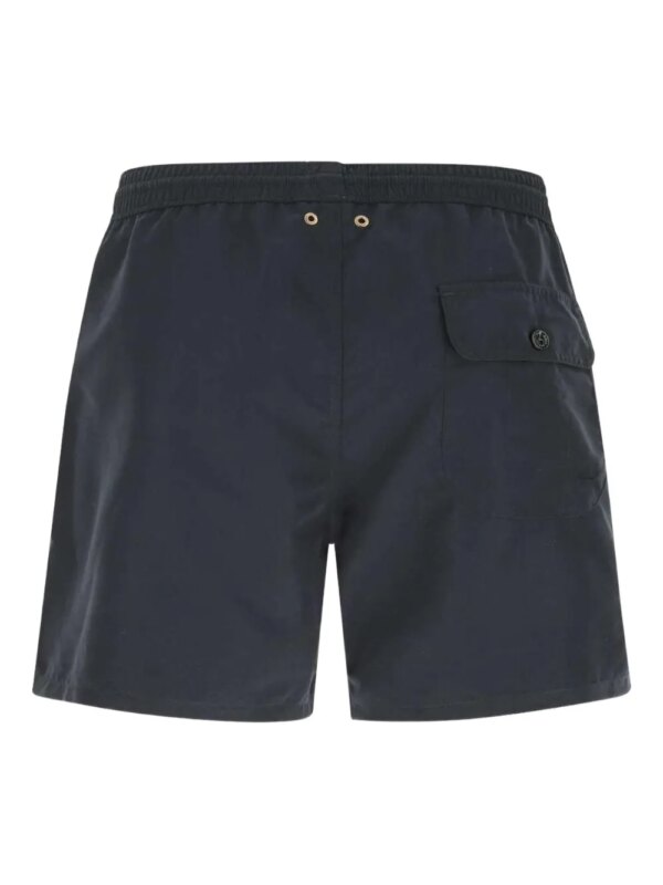 Agnona Zwembroek met trekkoordzak - Blauw