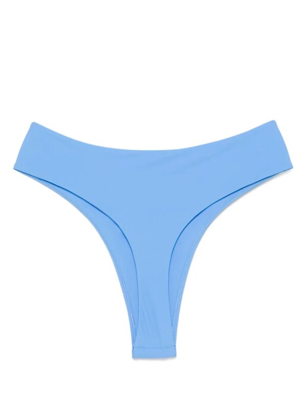 Christopher Esber Orbit bikinislip met ruches - Blauw