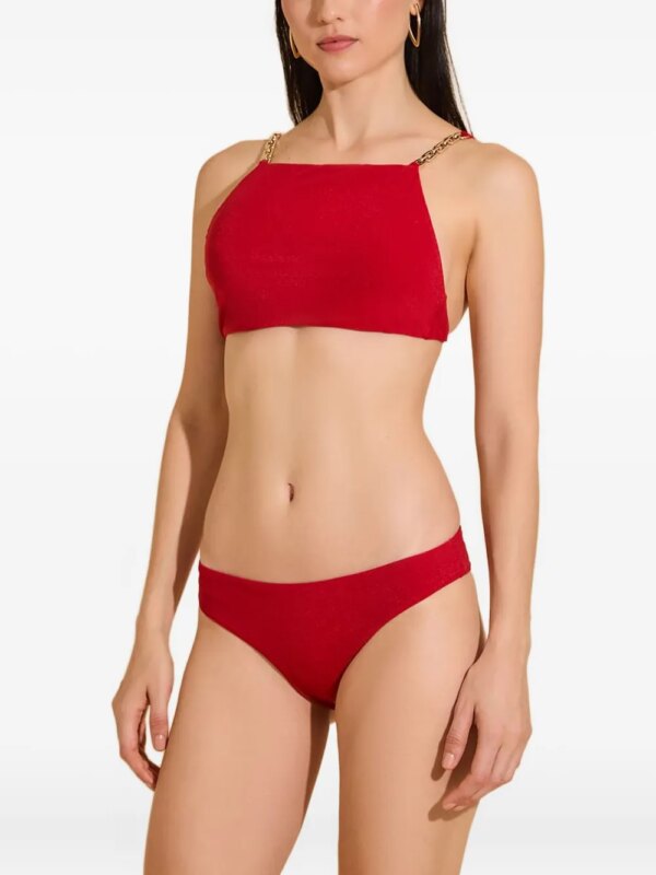 Lenny Niemeyer Bikinitop met kettingband - Rood