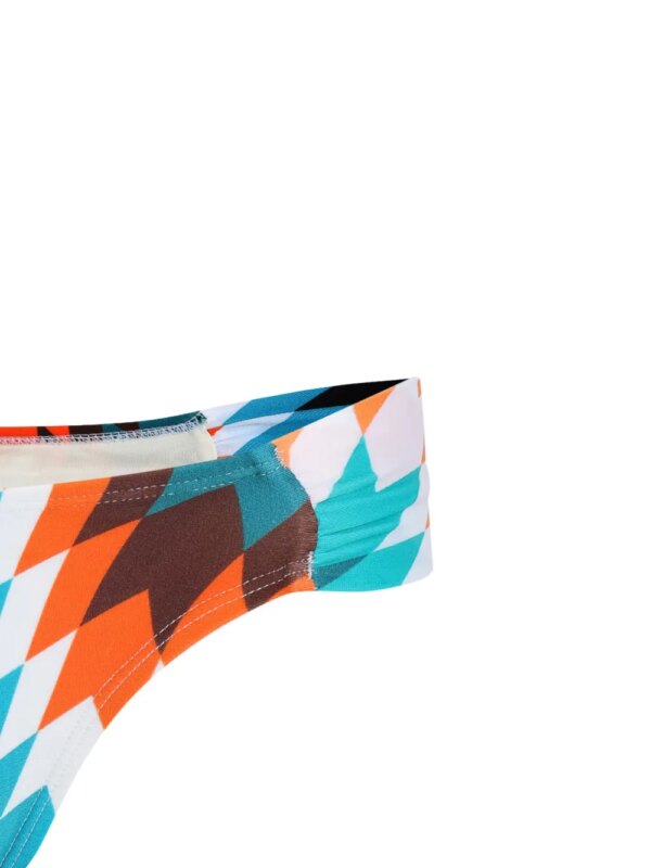 Lygia & Nanny Bikinislip met print - Blauw