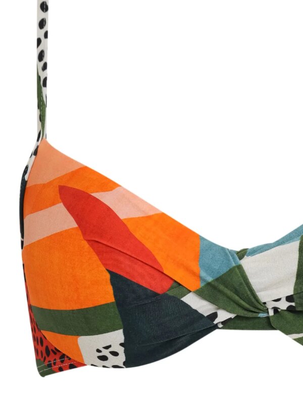 Lygia & Nanny Cassis Waikiki abstracte prints bikini - Oranje