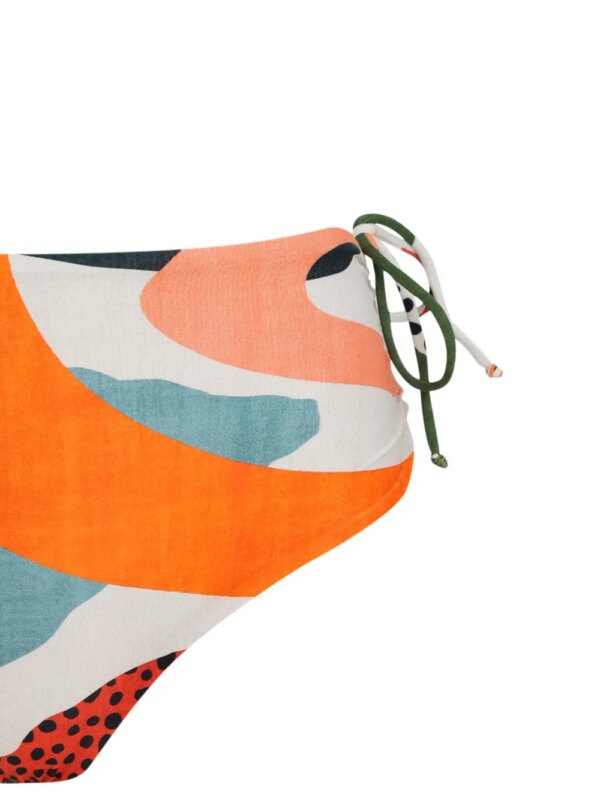 Lygia & Nanny Bikini met abstracte print - Oranje