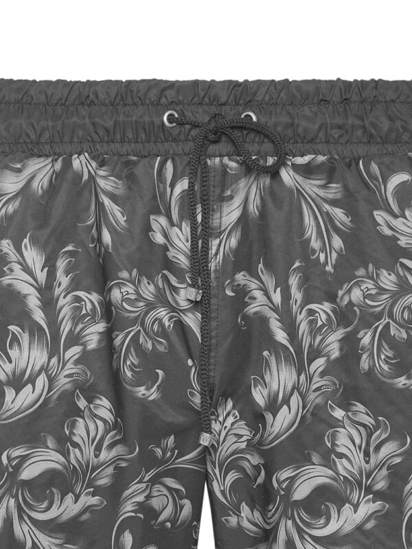 Billionaire Zwembroek met barokprint - Zwart
