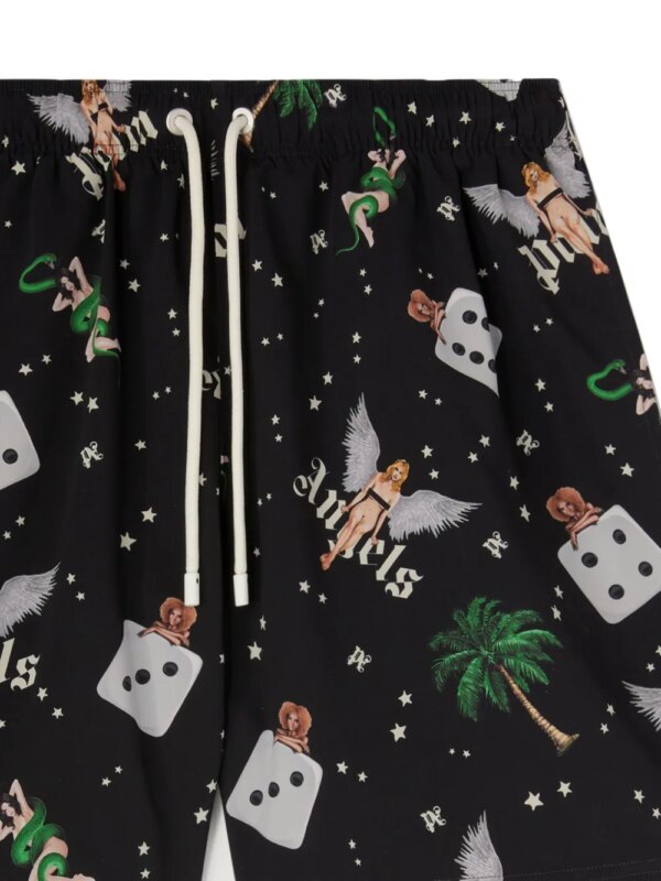 Palm Angels Pin-Up zwembroek - Zwart