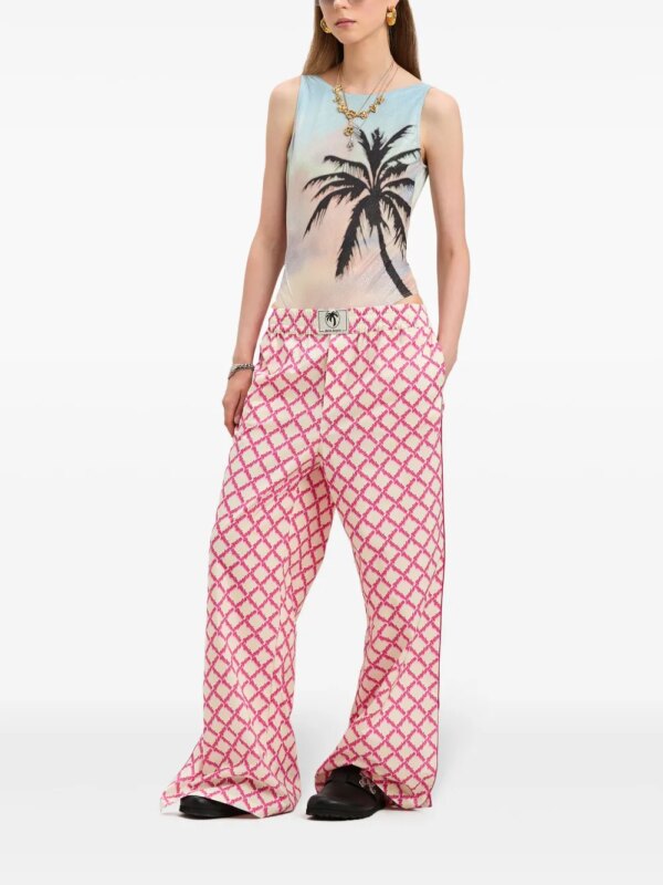 Palm Angels Sunrise Palm badpak - Blauw