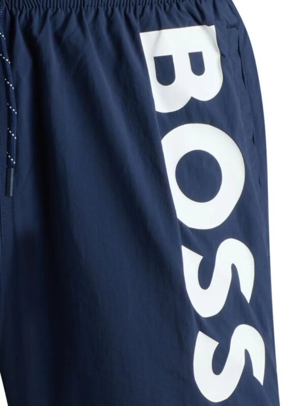 BOSS Zwembroek met logo - Blauw