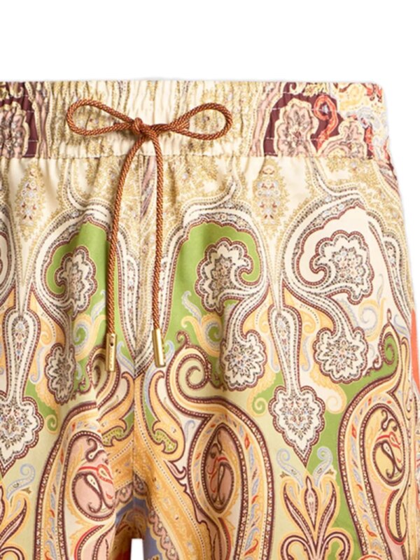 ETRO Zwembroek met paisley-print - Beige