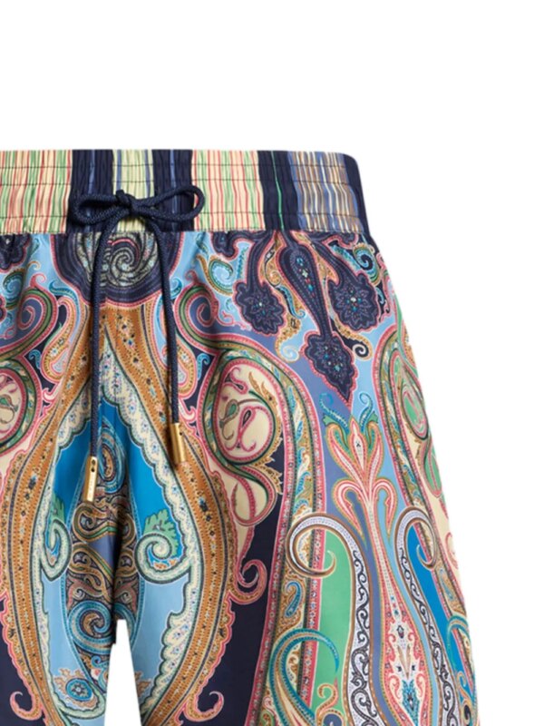 ETRO Zwembroek met paisley-print - Blauw