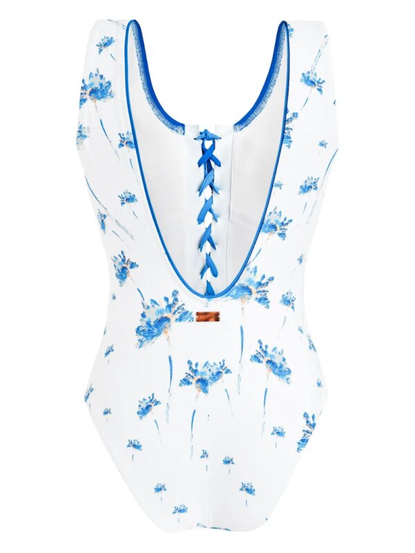 Vilebrequin Herbier badpak - Wit