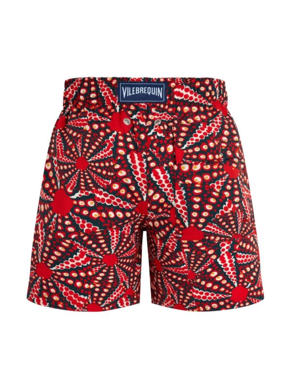 Vilebrequin Kids Zwembroek met print - Rood