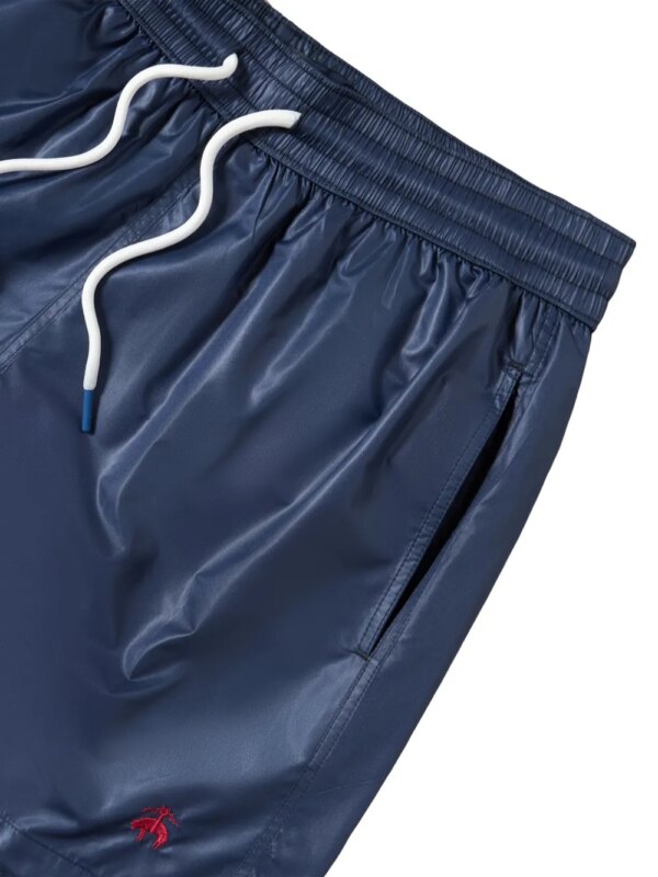 Brooks Brothers Zwembroek met geborduurd logo - Blauw