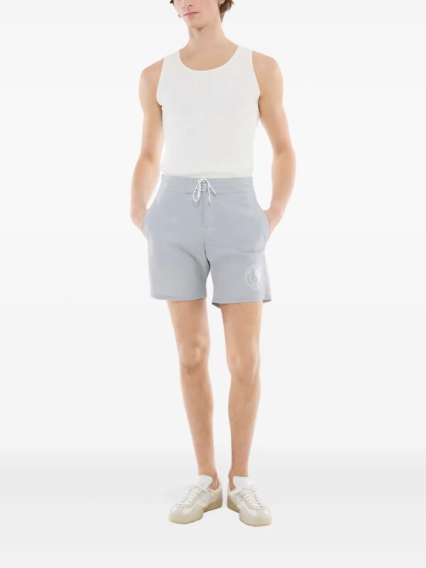 FURSAC Zwembroek met logoprint - Grijs