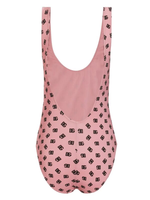 Dolce & Gabbana Badpak met logoprint - Roze