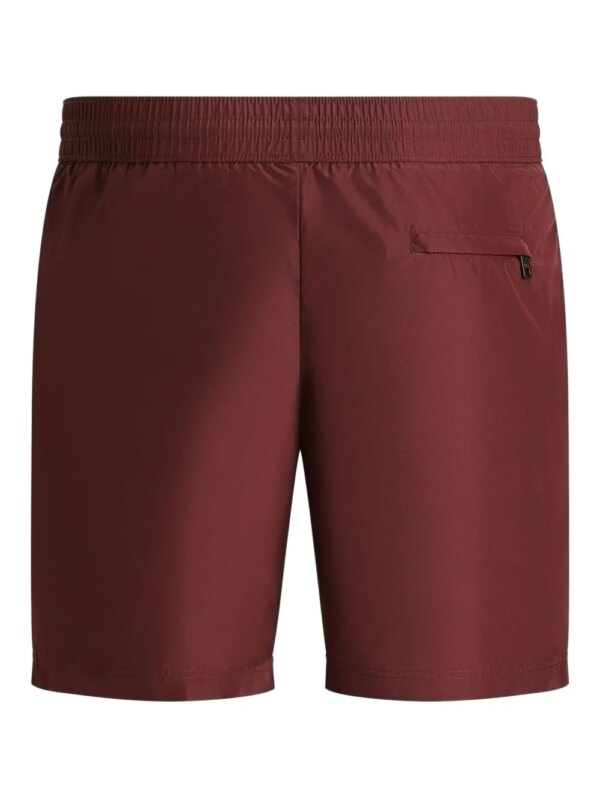 Dolce & Gabbana Zwembroek met logoplakkaat - Rood