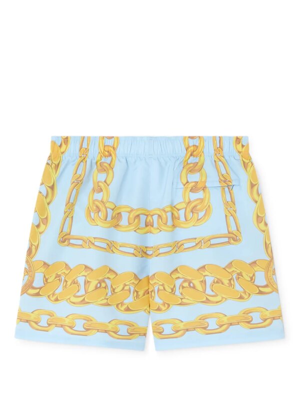 Versace Medusa Chains zwembroek - Blauw