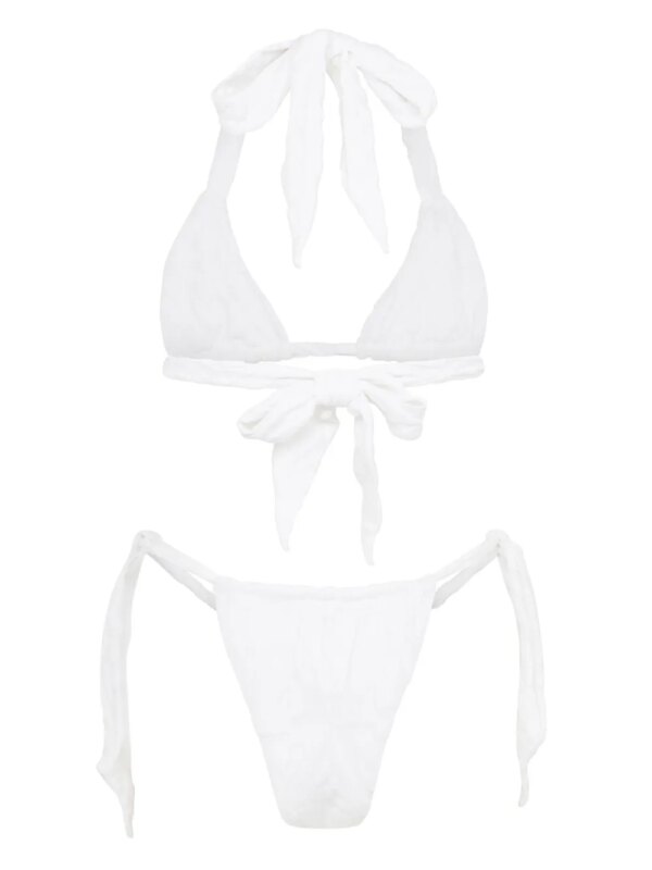 Let's Swim Triangel bikinitop - Wit